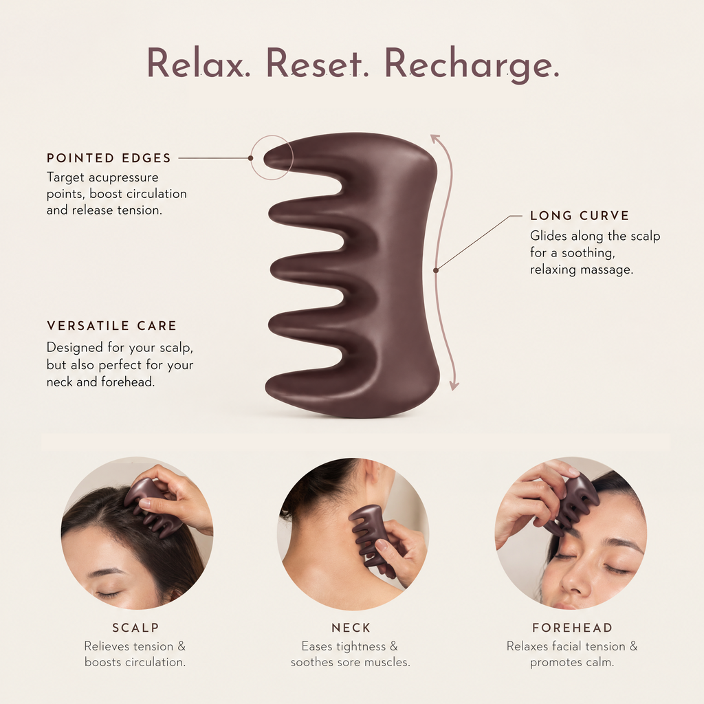 RES 2-in-1 Scalp Stimulator & Massager